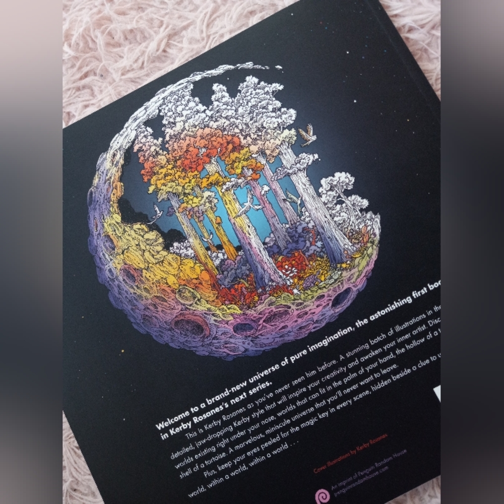 Gorgeous unused adult Coloring book! Worlds within worlds SOLD - Picture 2 of 7